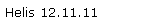  Helis 12.11.11